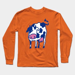 Holstein Cow Breed Artwork Long Sleeve T-Shirt